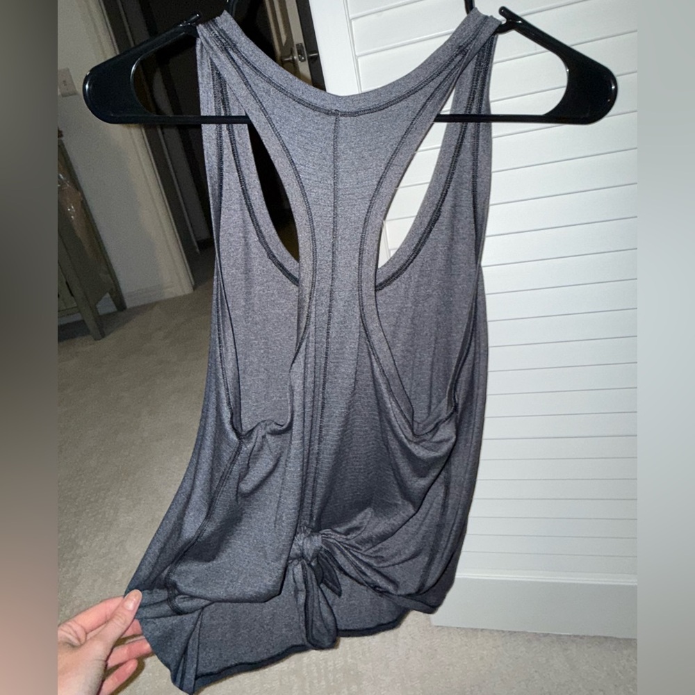 Lululemon Athletica Gray Tank Top